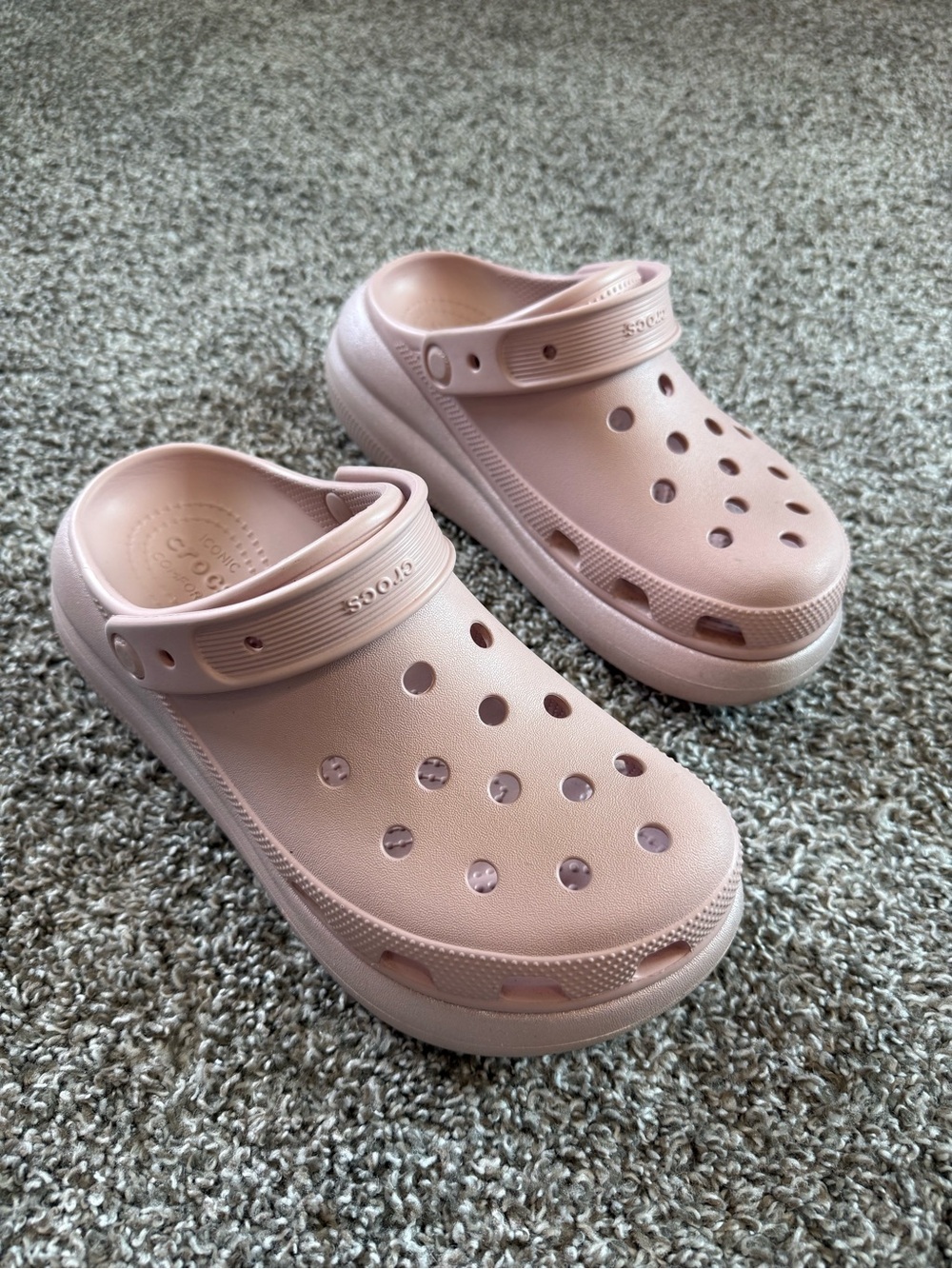 Crocs Classic Crush Clog Quartz CRS207521 Women Shoes size 8